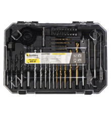 Набор сверл и бит 49 шт в пластиковом кейсе Kolner 8100100039
