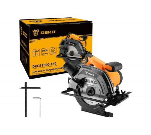 Дисковая пила DEKO  DKCS1500-160