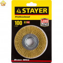 STAYER Ø 100 мм, щетка дисковая для УШМ 35122-100