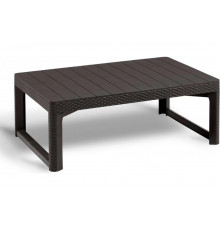 Стол Keter Lyon rattan table коричневый 233834