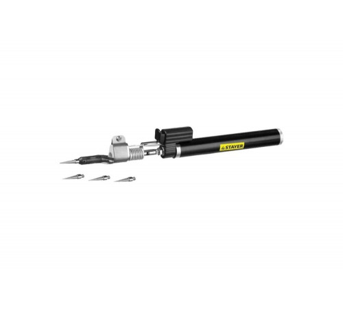 Набор 5-в-1 STAYER PS400 газовый паяльник, горелка, фен 55505-H6