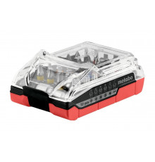 Набор бит 32 шт, футляр в форме аккумулятора Metabo 626696000