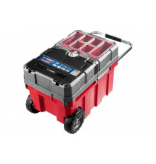 Ящик-тележка для инструмента ЗУБР "МЕГА БОКС" пластиковый, 24", Профессионал 38133-24