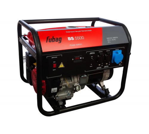Бензиновая электростанция (бензогенератор) Fubag BS 5500