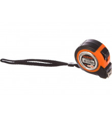 Измерительная рулетка HARDEN с ударопрочным обрезиненным корпусом, 3мх16мм. 580033