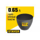 STAYER 90 мм, 120 мм, высокая, чашка для гипсовых смесей 0608-1