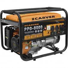 Бензиновый генератор CARVER  PPG- 8000