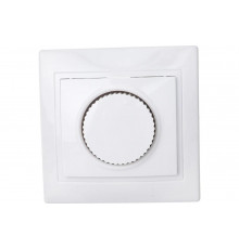 Поворотный светорегулятор IEK КВАРТА белый EDK10-K01-03-DM