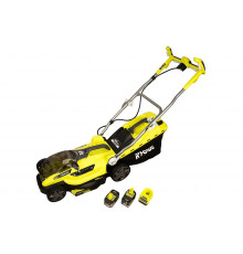 Гибридная газонокосилка Ryobi ONE+ RLM18X36H250F 5133003705
