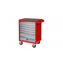 Инструментальная тележка красная (7 ящиков) МАСТАК 521-07581R