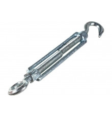 Талреп STAYER DIN 1480, крюк-кольцо, М10, 6 шт, оцинкованный, 30515-10