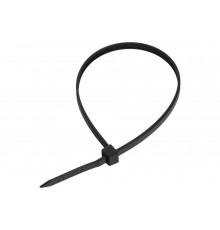 Хомуты СИБРТЕХ 180x3, 6 мм, пластиковые, черные, 100 шт. 45550