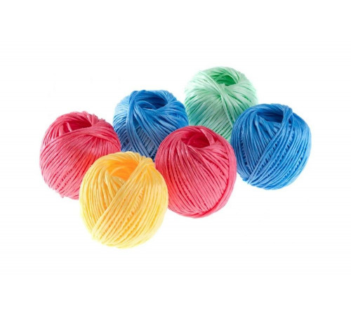 Набор шпагатов полипропиленовых СИБРТЕХ 6 шт.х 60 м разные цвета 1200 текс 50 кгс 93884