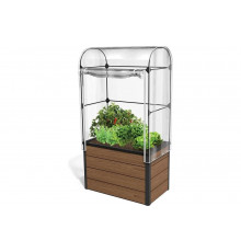 Кашпо-грядка для растений Keter Maple green house коричневый 249295