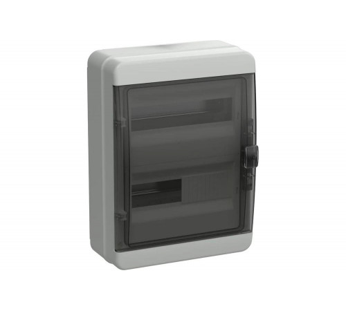 Корпус пластиковый IEK TEKFOR КМПн-24 IP65 черная прозрачная дверь TF5-KP72-N-24-65-K03-K02