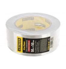 Алюминиевая лента STAYER Professional, до 120С, 50мкм, 50мм х 50м 12268-50-50
