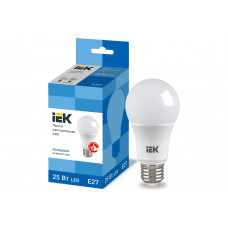 Лампа IEK LED A80 шар 25Вт 230В 6500К E27 LLE-A80-25-230-65-E27