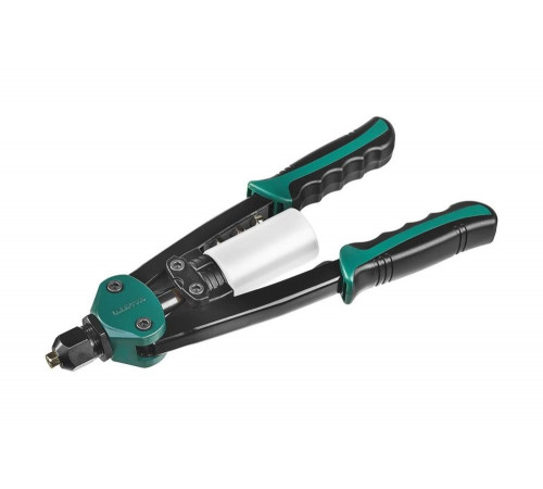 KRAFTOOL заклепки 3.2-6.4 мм из алюминия, стали, нерж. cтали, усиленный литой корпус, заклепочник двуручный 31160_z01