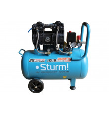 Компрессор Sturm безмасляный, бесшумный, профессионал, 1500Вт AC93250OL