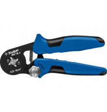 Пресс-клещи ЗУБР Профессионал ПКР-16-4 для втулочных наконечников 0.25 - 16 мм.кв 22693