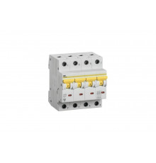 Автоматический выключатель IEK ВА47-60M 4Р 10А 6кА С MVA31-4-010-C