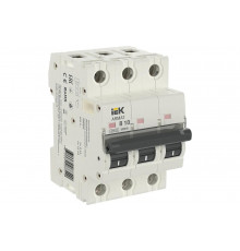 Автоматический выключатель IEK M06N 3P B 2А AR-M06N-3-B002