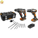 Аккумуляторный перфоратор WORX WX390.1