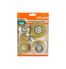 Набор корщеток-насадок для дрели 5 шт. Sturm 5241001