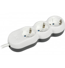 Удлинитель IEK У03 3 места 2P+PE/1,5м 3х1,5мм2 16А/250В UNO WYP53-16-03-D15-Z