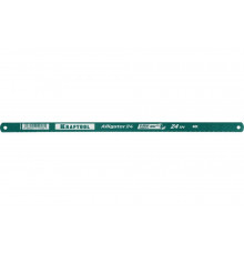 Биметаллическое полотно по металлу KRAFTOOL Alligator-24 300х13х0.6 мм, 24 TPI 15942-24