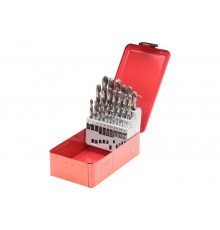 Набор сверл по металлу (25 шт; 1-13 мм; DIN338; LH-Левые; HSS-G) Ruko 214215Li