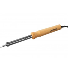 Паяльник Stayer с деревянной рукояткой и долговечным жалом MASTER MAXTerm  60 Вт клин 55310-60
