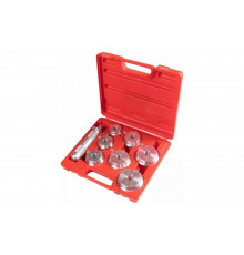 Набор оправок алюминиевых для подшипников МАСТАК 40-65 мм, кейс, 8 предметов 100-20008C