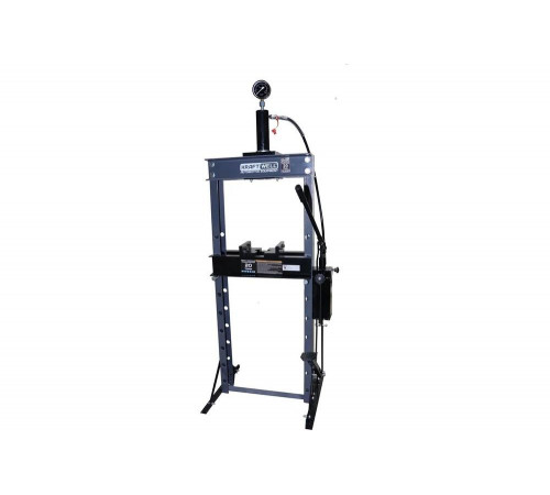 Пресс KraftWell 20 т, с ручным и ножным приводом, серый, гидравлический KRWPR20FN