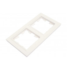 2-местная рамка IEK Brite ру-2-брб белый BR-M22-K01