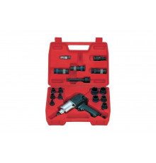 Пневматический ударный гайковерт с комплектом головок (21 предмет) KING TONY 44116MP