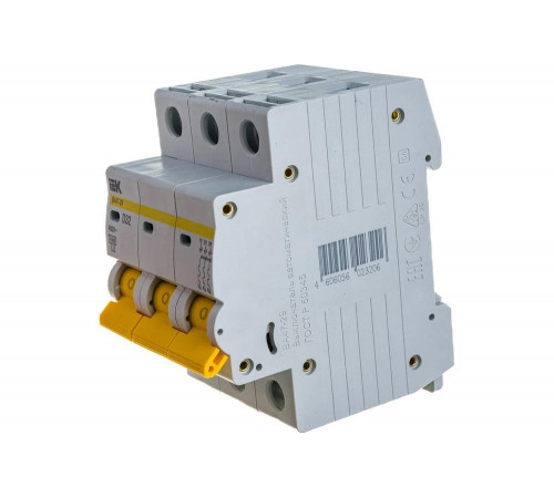 IEK ВА 47-29: модульный автоматический выключатель 0.285, 80мм, 50мм, 62мм, Арт. MVA20-3-032-D