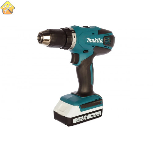 Аккумуляторная дрель-шуруповерт Makita DF457DWE