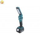 Фонарь Makita DML801 LXT 18В,ручной/подвесной, поворотная голова, два режима, 12/6 светодиодов, 240Лм DEBDML801