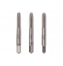 Набор метчиков Ruko 3 шт, UNC 1/4 -20 HSS-G 246014UNC