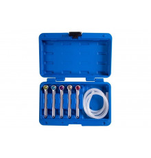 Набор ключей для прокачки тормозов, 7-11 мм, 6 предметов KING TONY 9BC5001MR