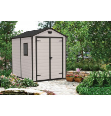 Хозяйственный блок Keter Manor Pent 6х8 DD бежевый 255140