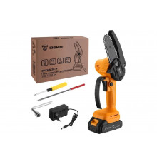 Цепная аккумуляторная пила DEKO DKCHS 20-4 20 В, 1x2 А*ч 063-4307
