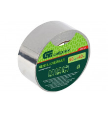 Клейкая алюминиевая лента СИБРТЕХ 50 мм х 40 м 888145