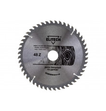 Диск пильный по дереву (216х32/30 мм; 2.4 мм; 48Z) Elitech 1820.055800