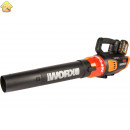 Аккумуляторная бесщеточная воздуходувка WORX 40В, 2х2.0 Ач, двойное ЗУ 2x2A WG584E