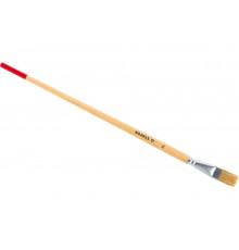 Плоская кисть STAYER Universal светлая натуральная щетина, деревянная ручка, №14 x 15мм 0124-14