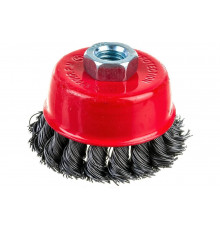 Щетка чашечная (75 мм; М14; витая 0.5 мм) для УШМ Elitech 1820.074400