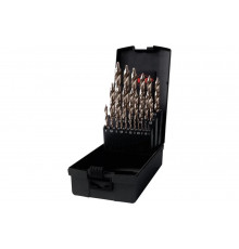 Набор сверл по металлу 1-13 мм HSSE-Co5 FlowSTEP 25шт RUKO 259215ERO