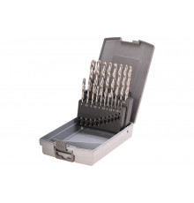 Набор сверл левого вращения по металлу (19 шт; 1-10 мм; HSS-G) Ruko 214214LIRO